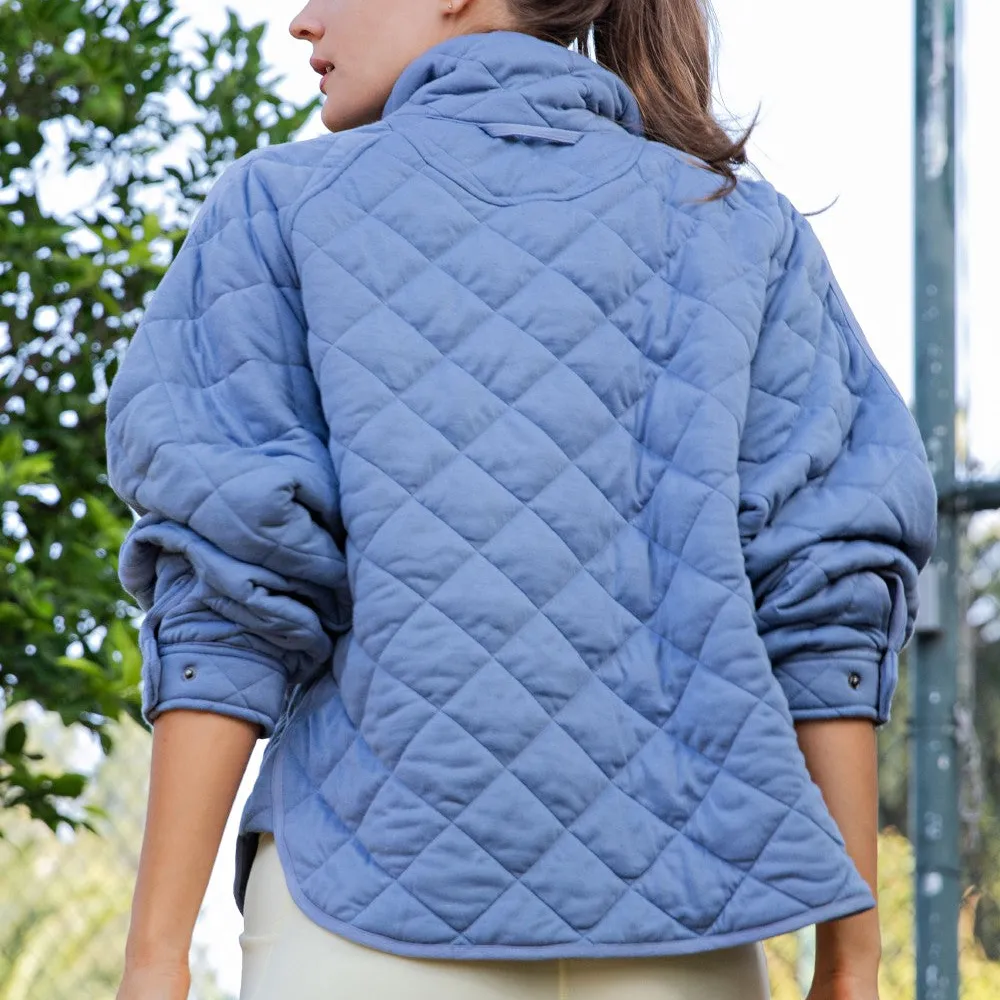 Quilted Snap Jacket