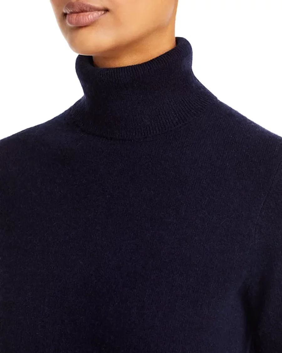 Long Sleeves Cashmere Turtleneck Sweater