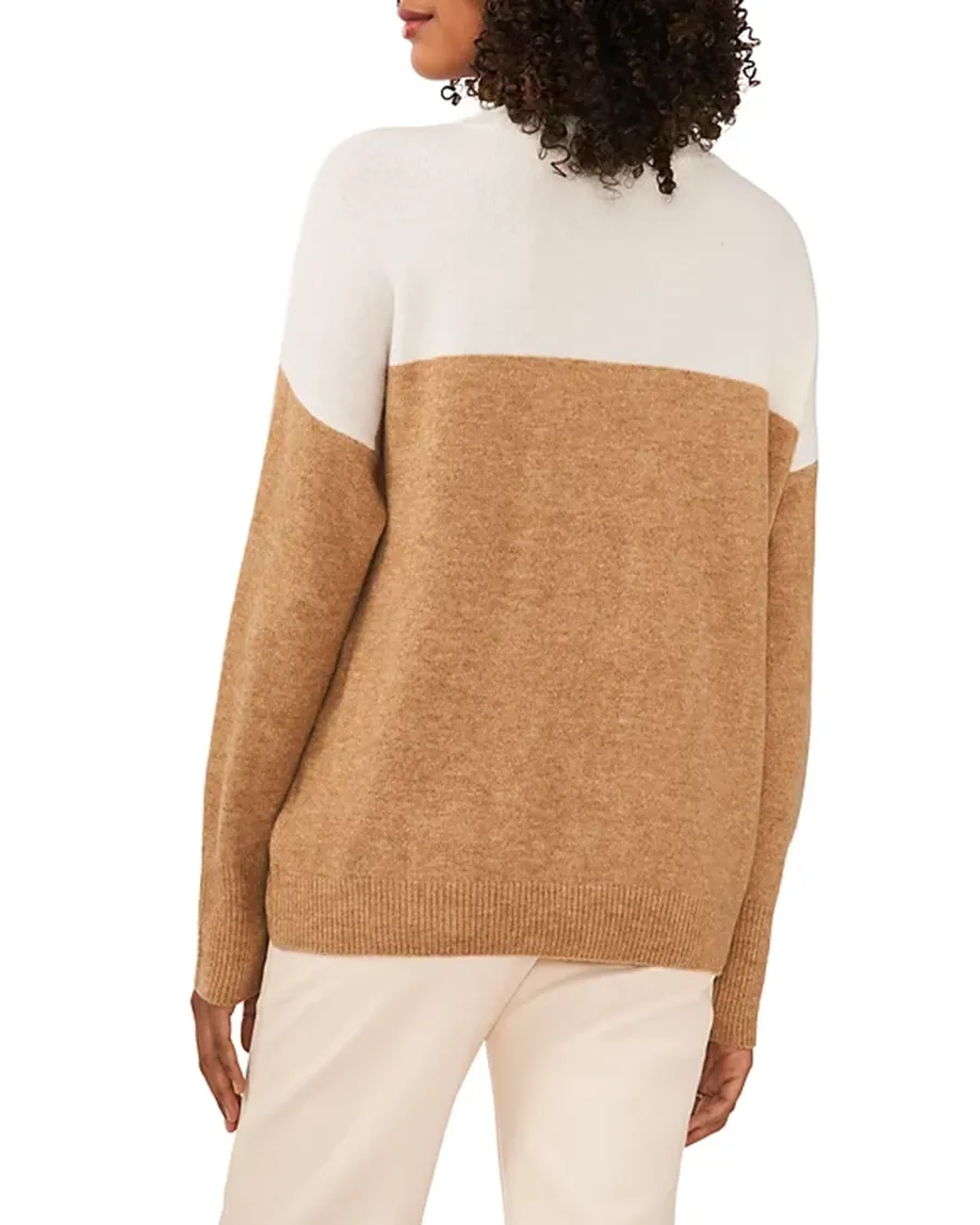 Pullover Color Blocked Sweater