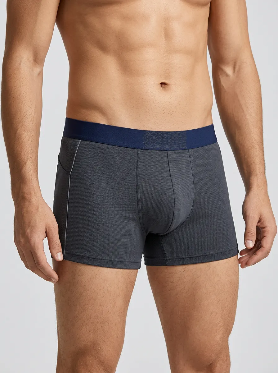 Athletic Performance Textured Boxer Briefs