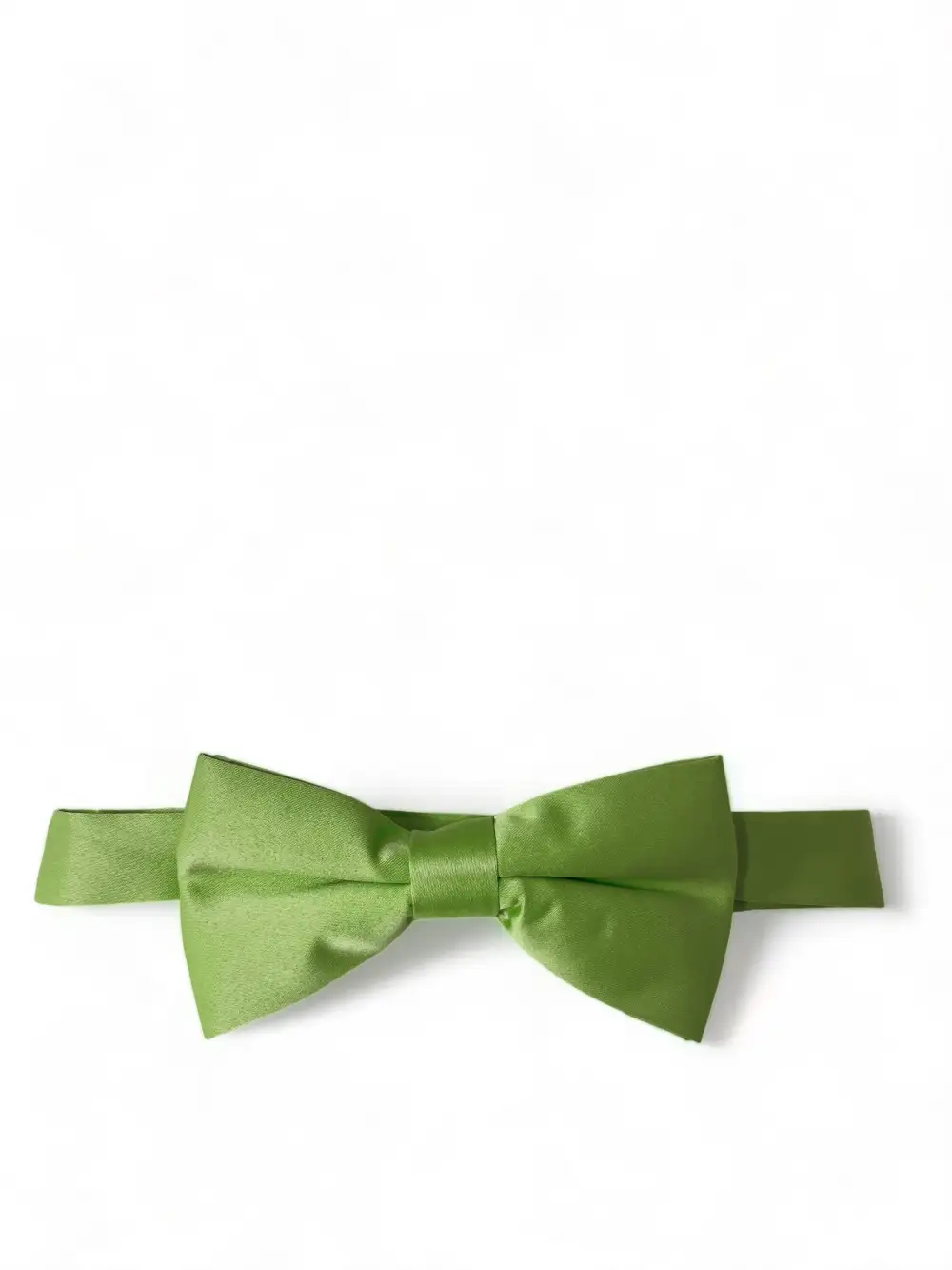 Refined Solid Polyester Pre-Tied Bow Tie
