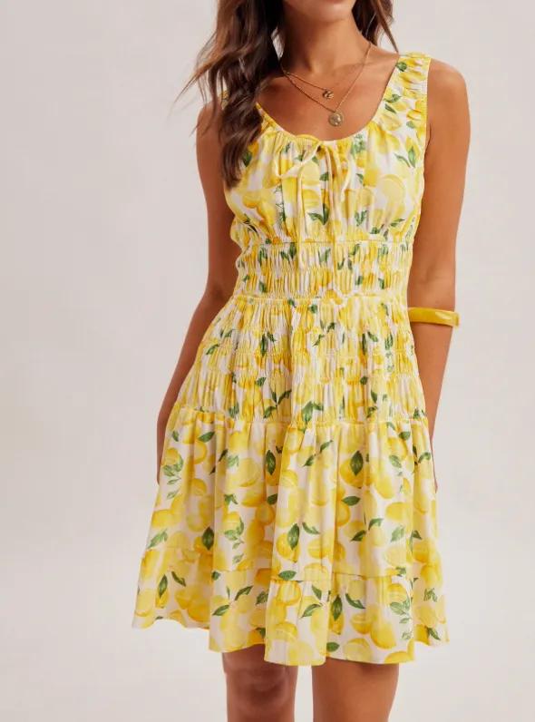 Scoop Neck Easy Day Dress