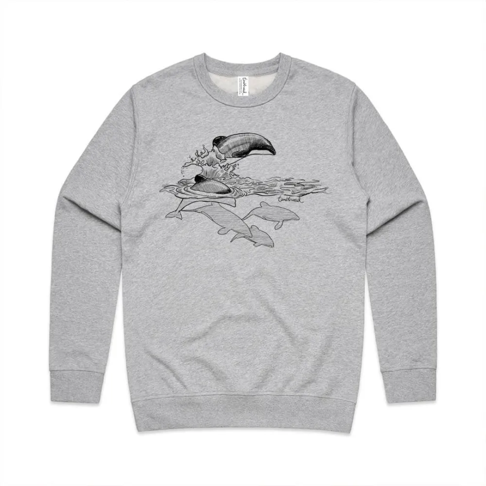 Simple Maui dolphin pattern casual sportswear that is versatile and suitable for all occasions