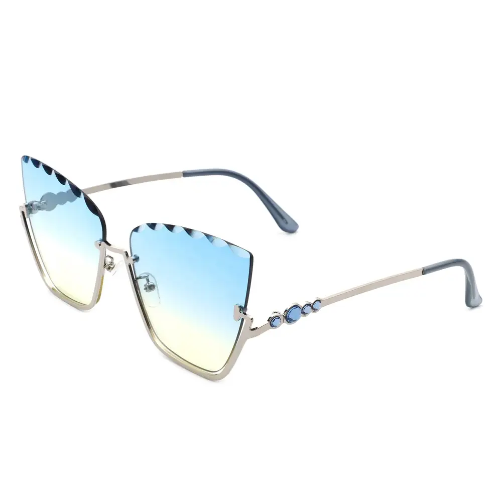 Cat Eye Square Frame Sunglasses