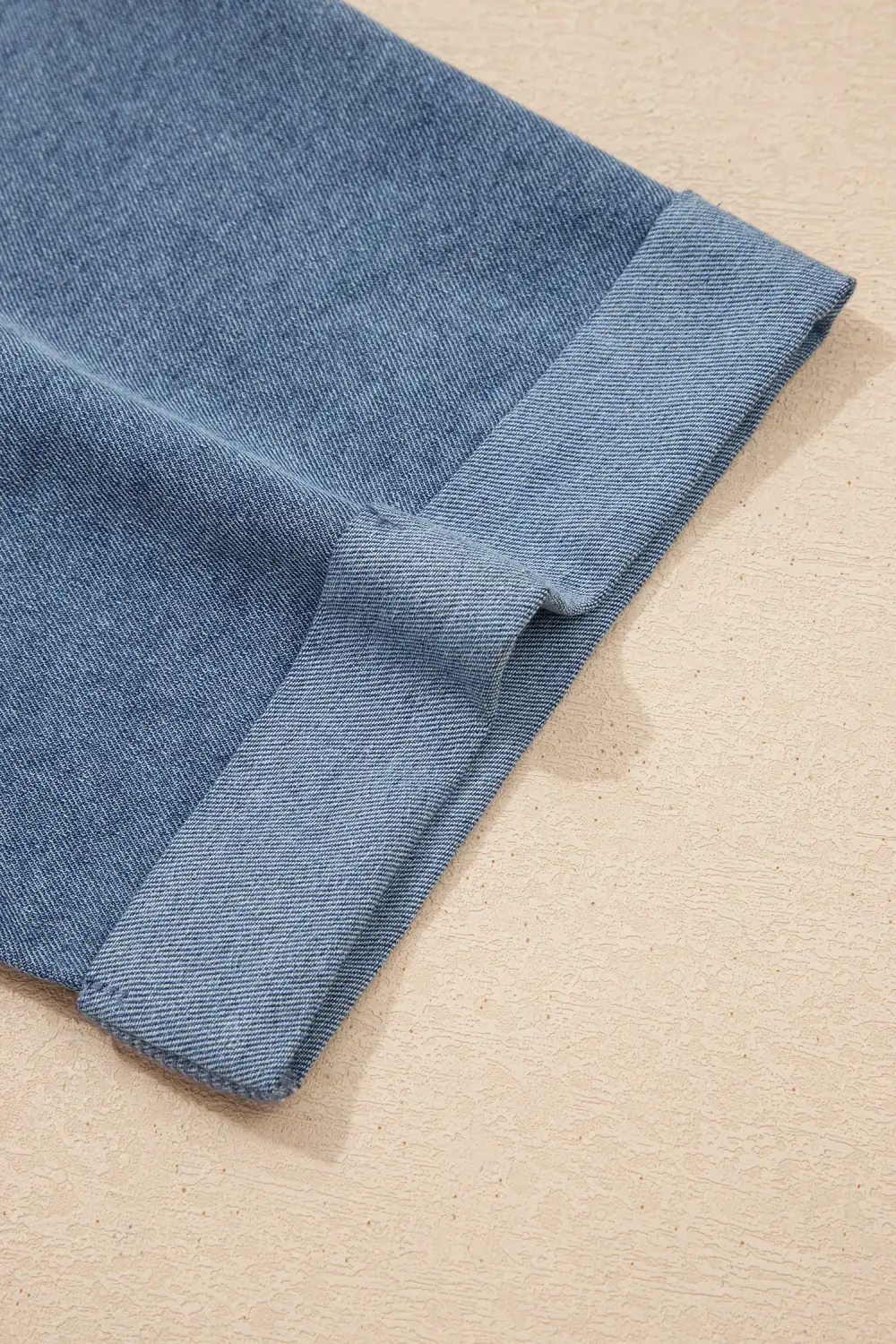 Patchwork Denim Dress Casual