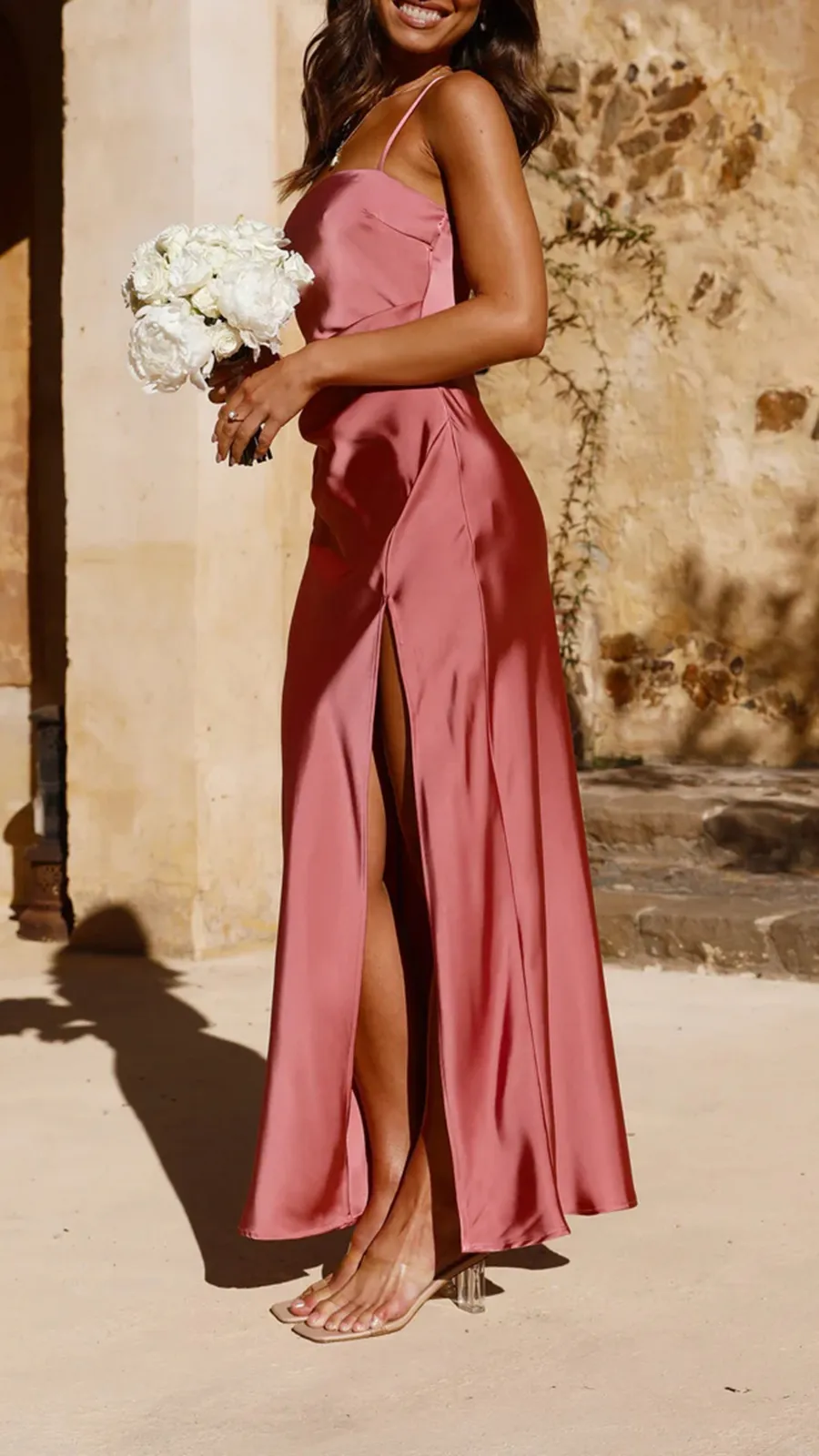 Square Neckline Dress