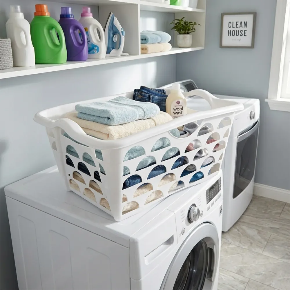 Classic Rectangular Laundry Basket