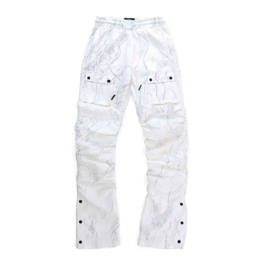 Nylon Stacked Pants