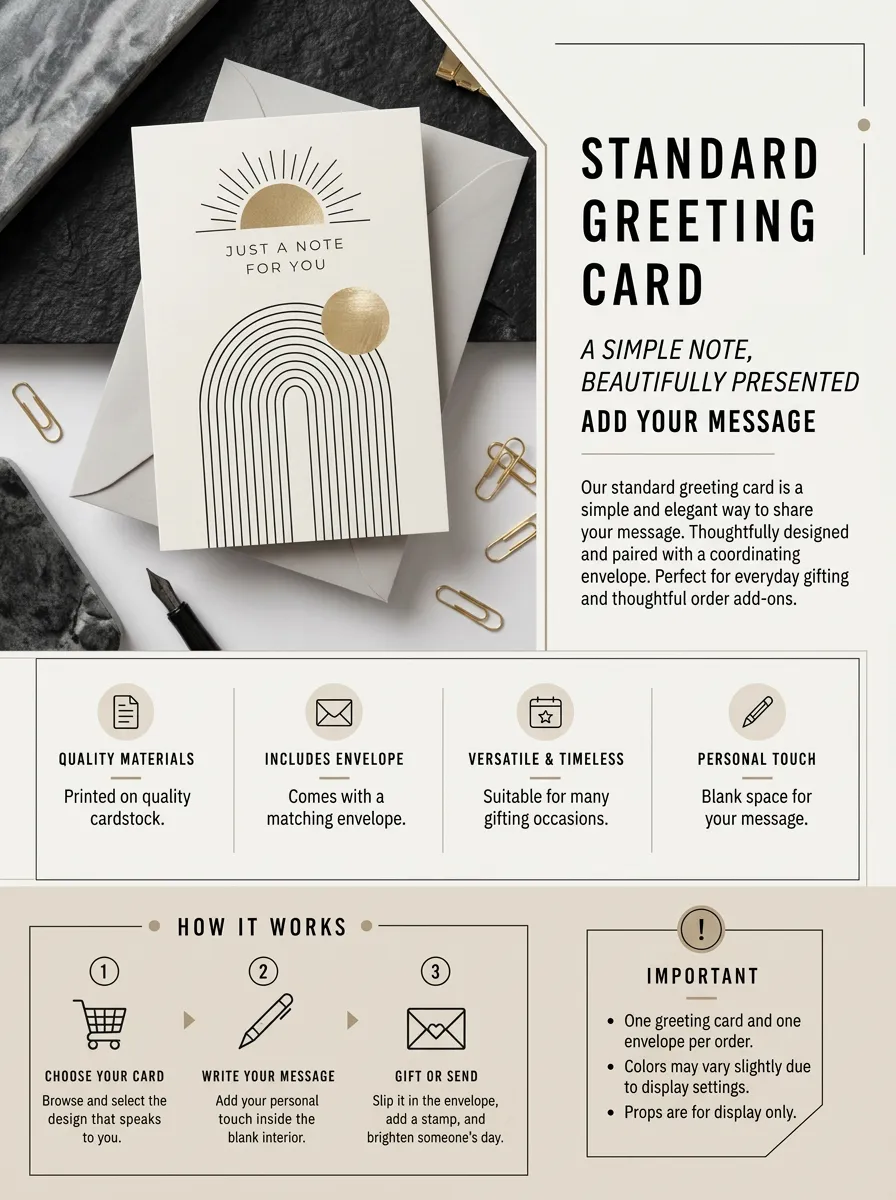 Sun Arch Greeting Card Service