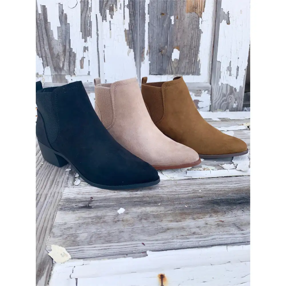 Comfortable Suede Boots