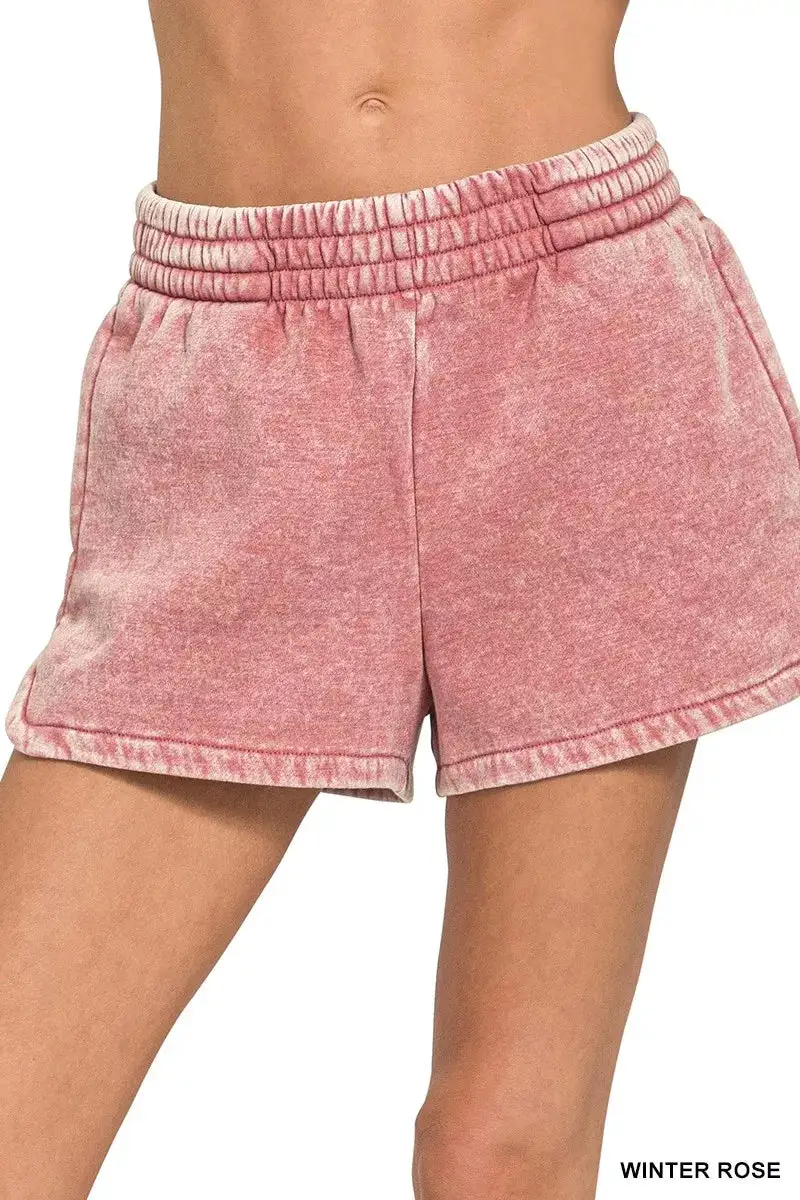 Modern Fit Elastic Waist Shorts