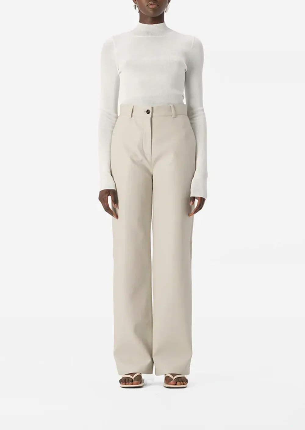 CASUAL STRAIGHT LEG PANTS