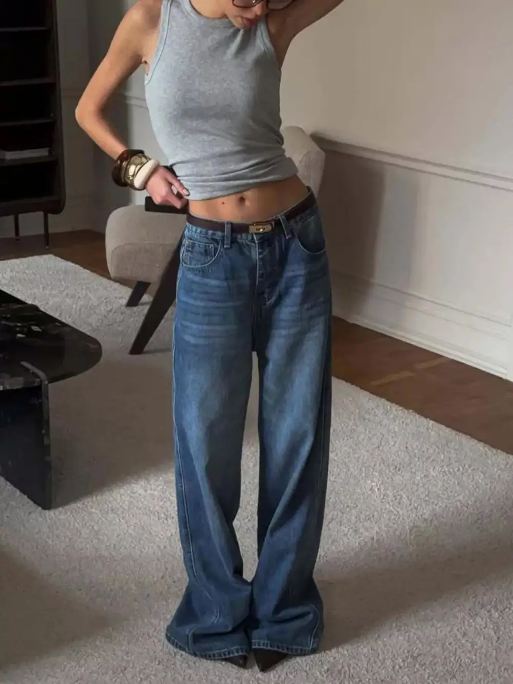 Soft Minimal Denim Jeans