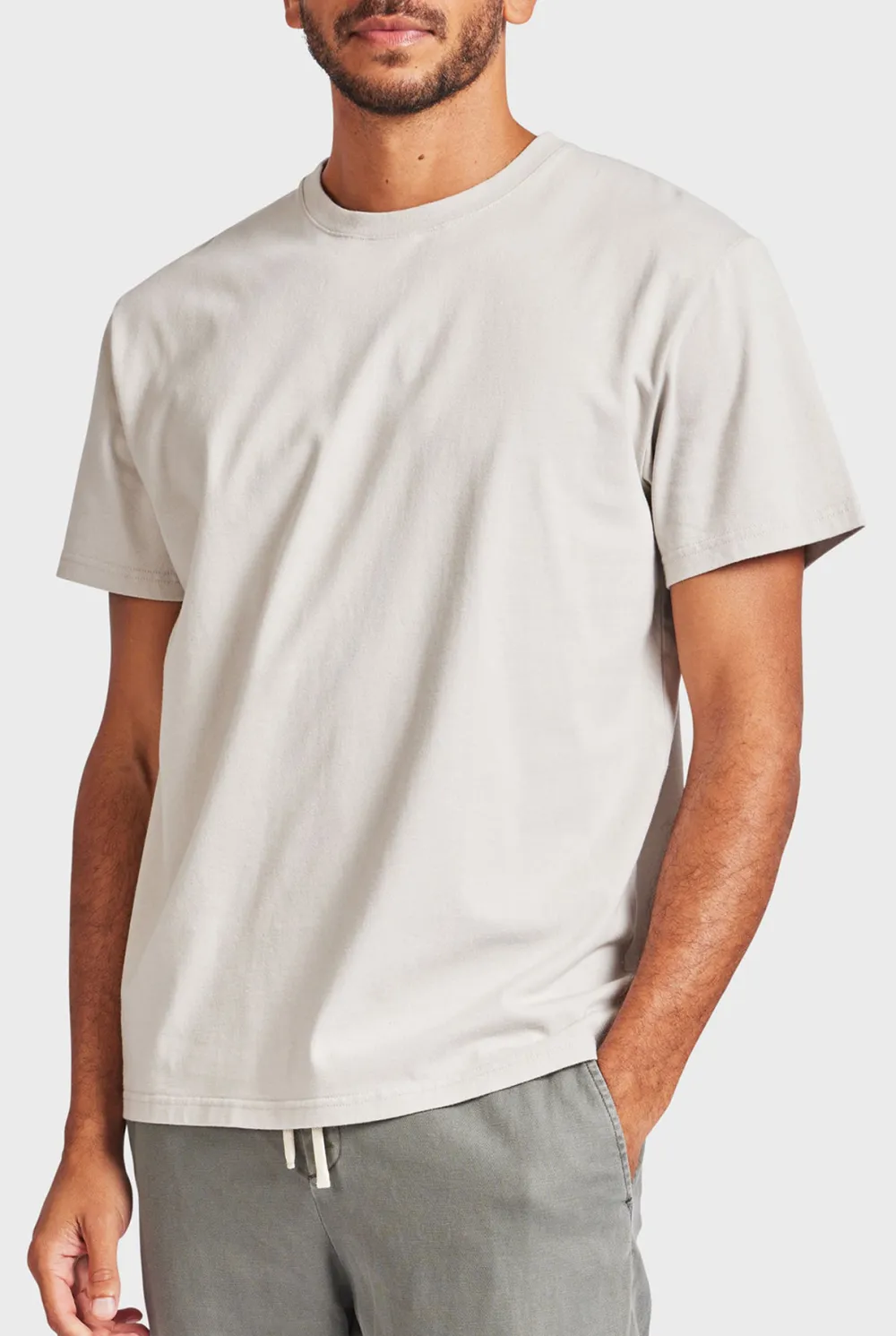 Casual Short Sleeve Crew Neck Tee