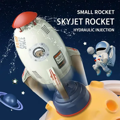 Outdoor Yard Rocket Sprinkler Toy
