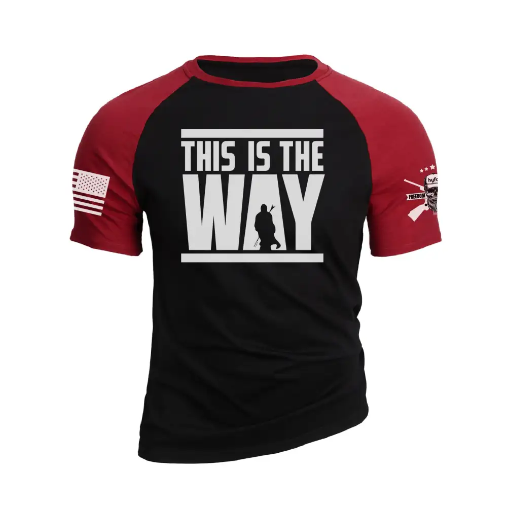 THIS IS THE WAY RAGLAN GRAPHIC TEE
