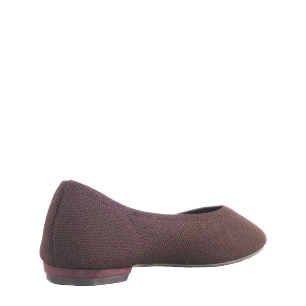 Stretch Knit Ballet Flats