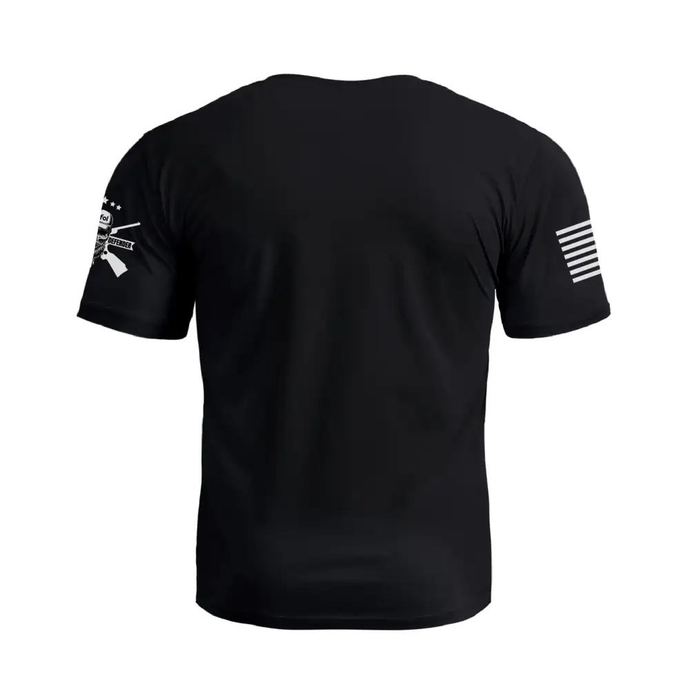 USA FLAG FISHING WATERPROOF GRAPHIC TEE