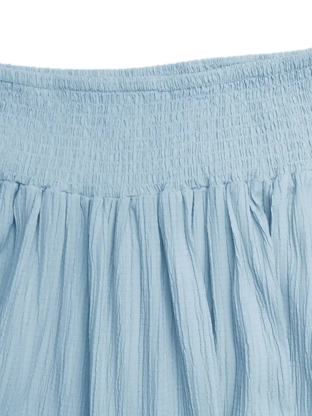 Easy Ruched Smocked Skirt