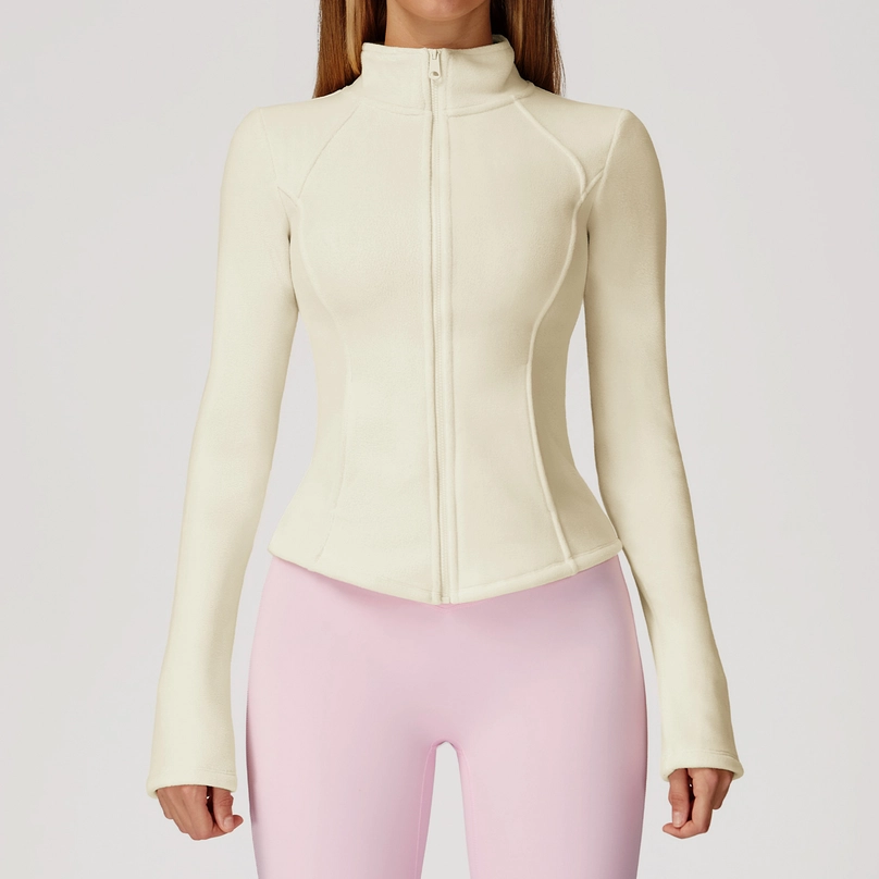 High Collar Full-Zip Jacket