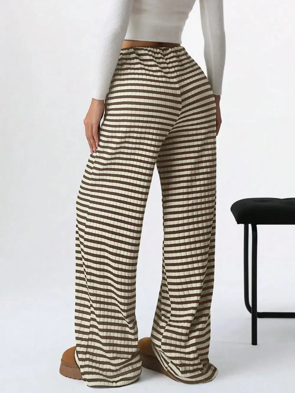 Modern Tie Waist Tie Detail Pants