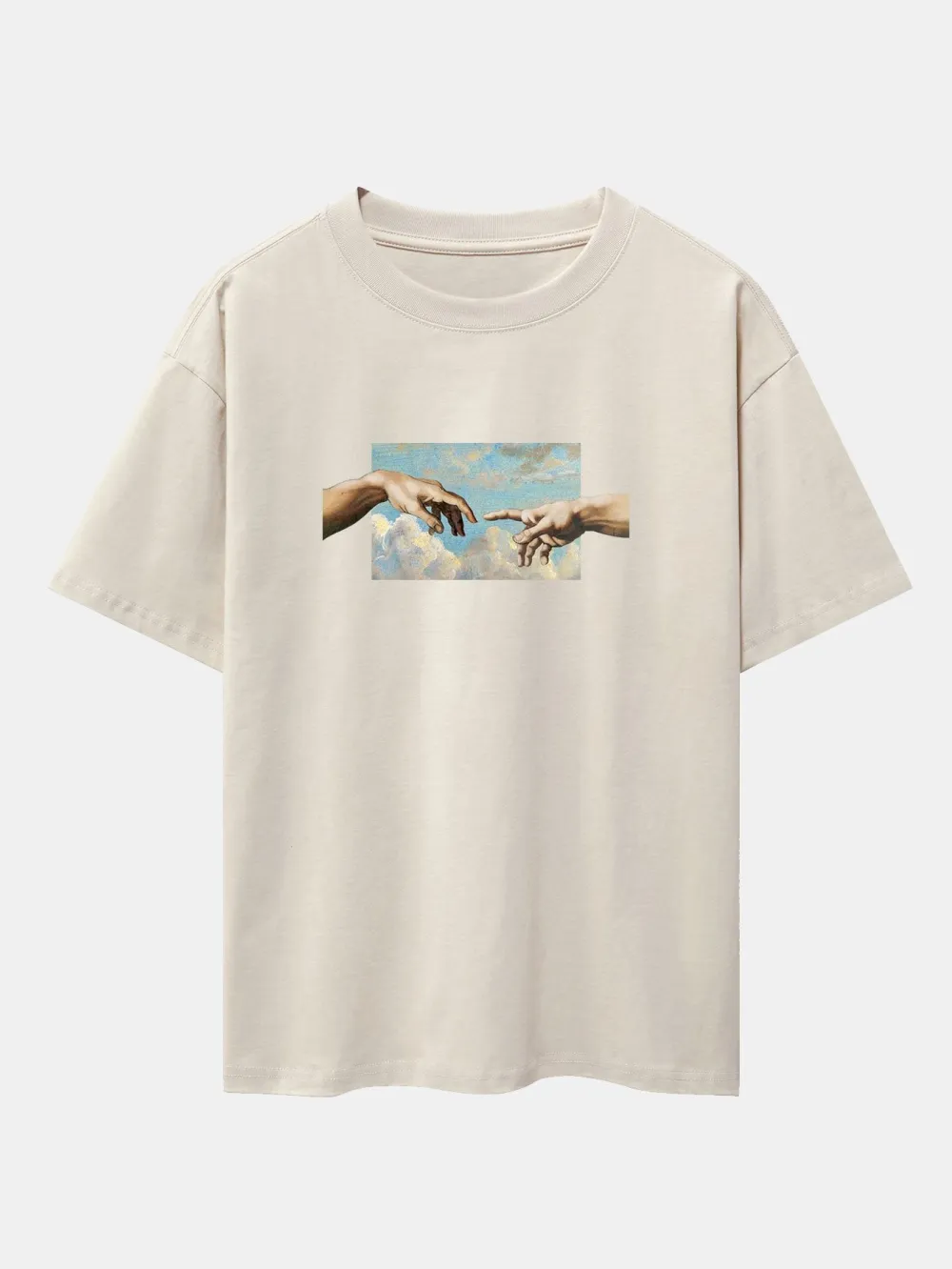 Create Art Print Heavy Weight Oversize T-Shirt