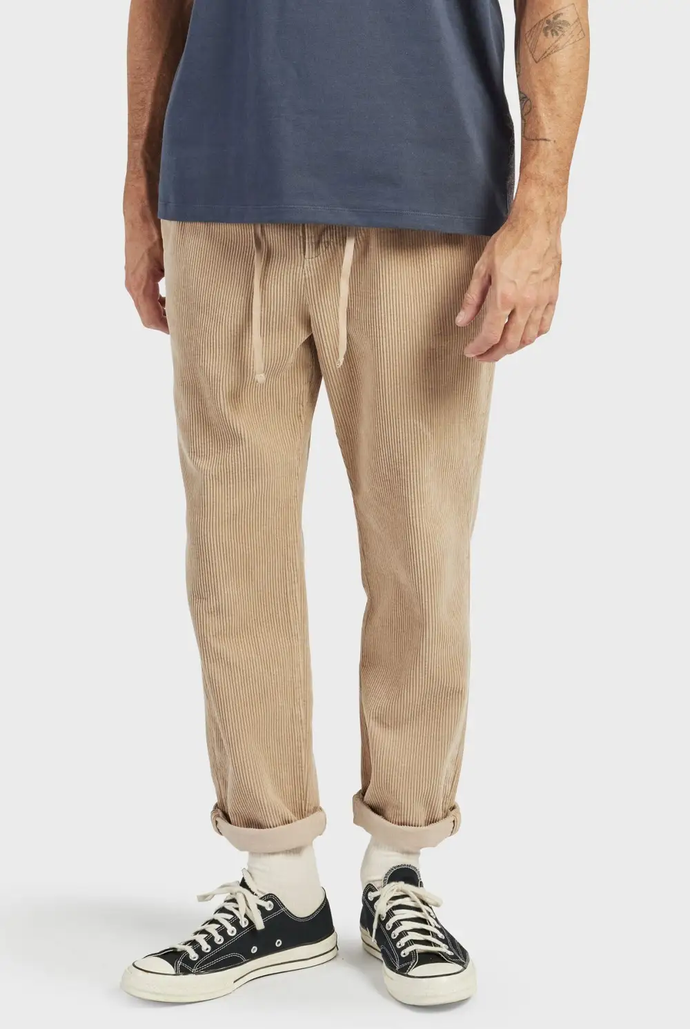 Straight Leg Corduroy Trousers