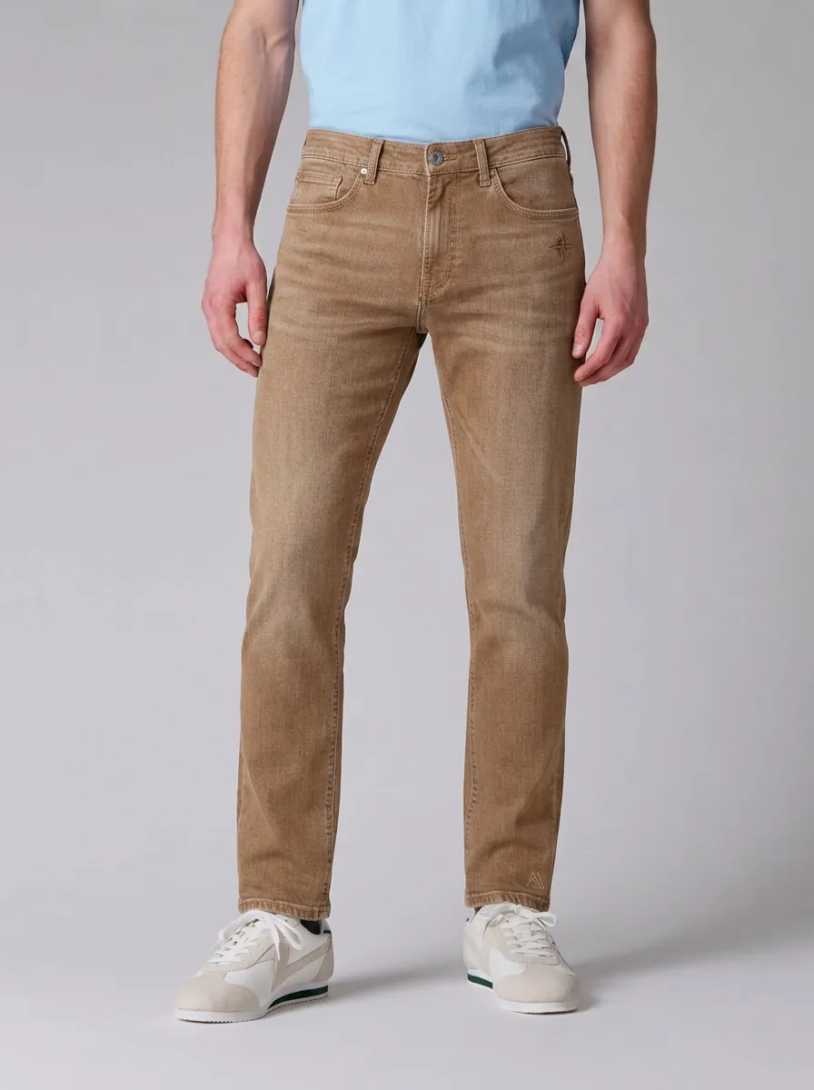 Men's Versatile Weekend Slim Fit Stretch Denim Jeans