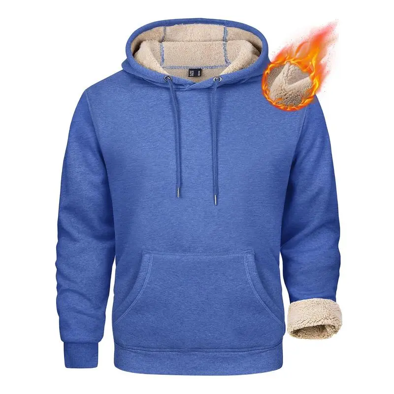🧥🔥 Limited-Time Offer – 40% OFF! 🔥 Men's Heavy Sherpa Fleece Hoodie Built for Warmth. Made for Comfort. Perfect for Every Adventure