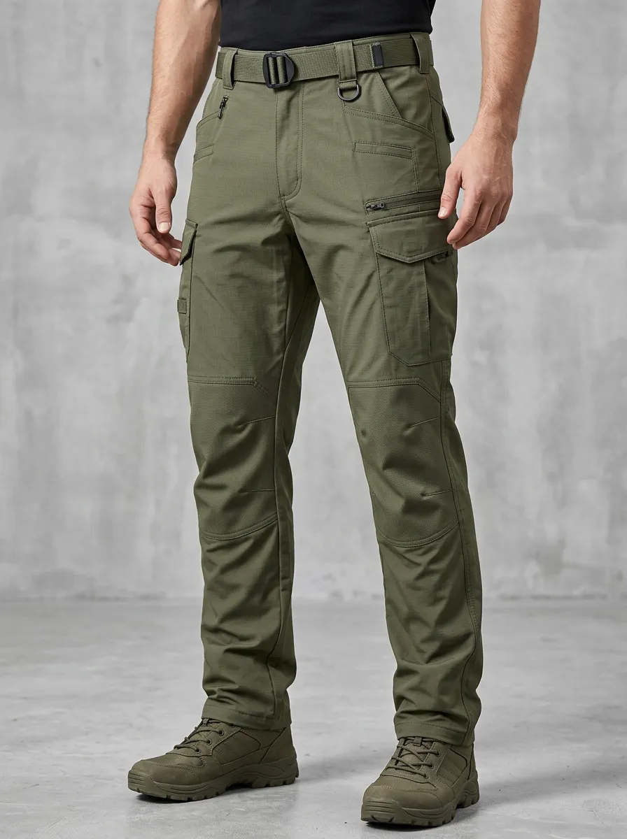 Men's Tactical Multi Pocket Pants 15