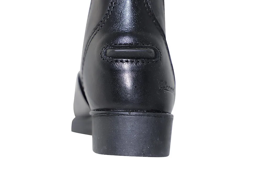 Zip Leather Paddock Boots