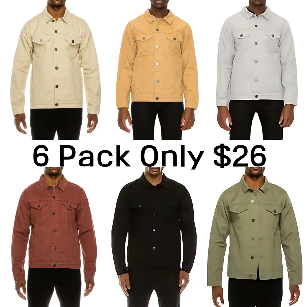 Essential Colored Denim Jacket