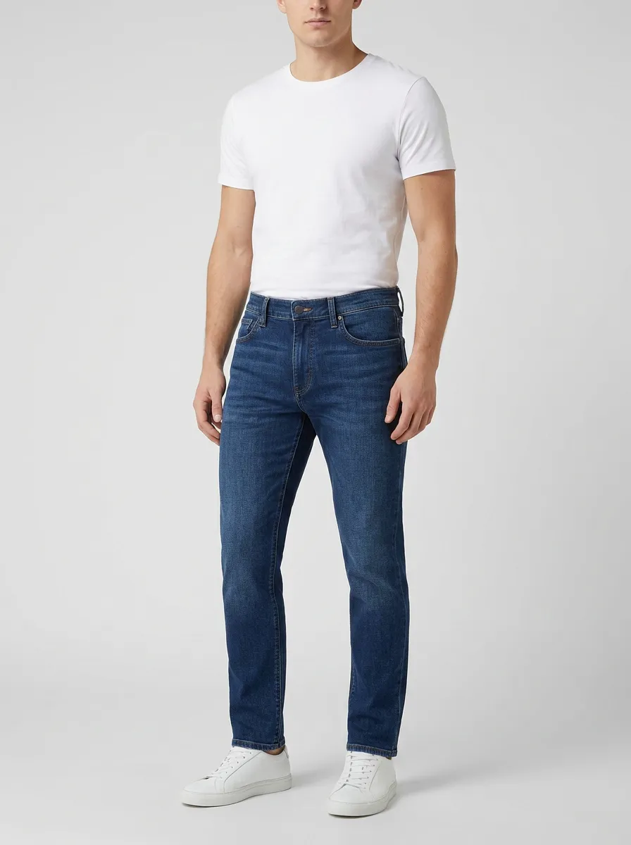 Easygoing Straight Leg Everyday Stretch Jeans