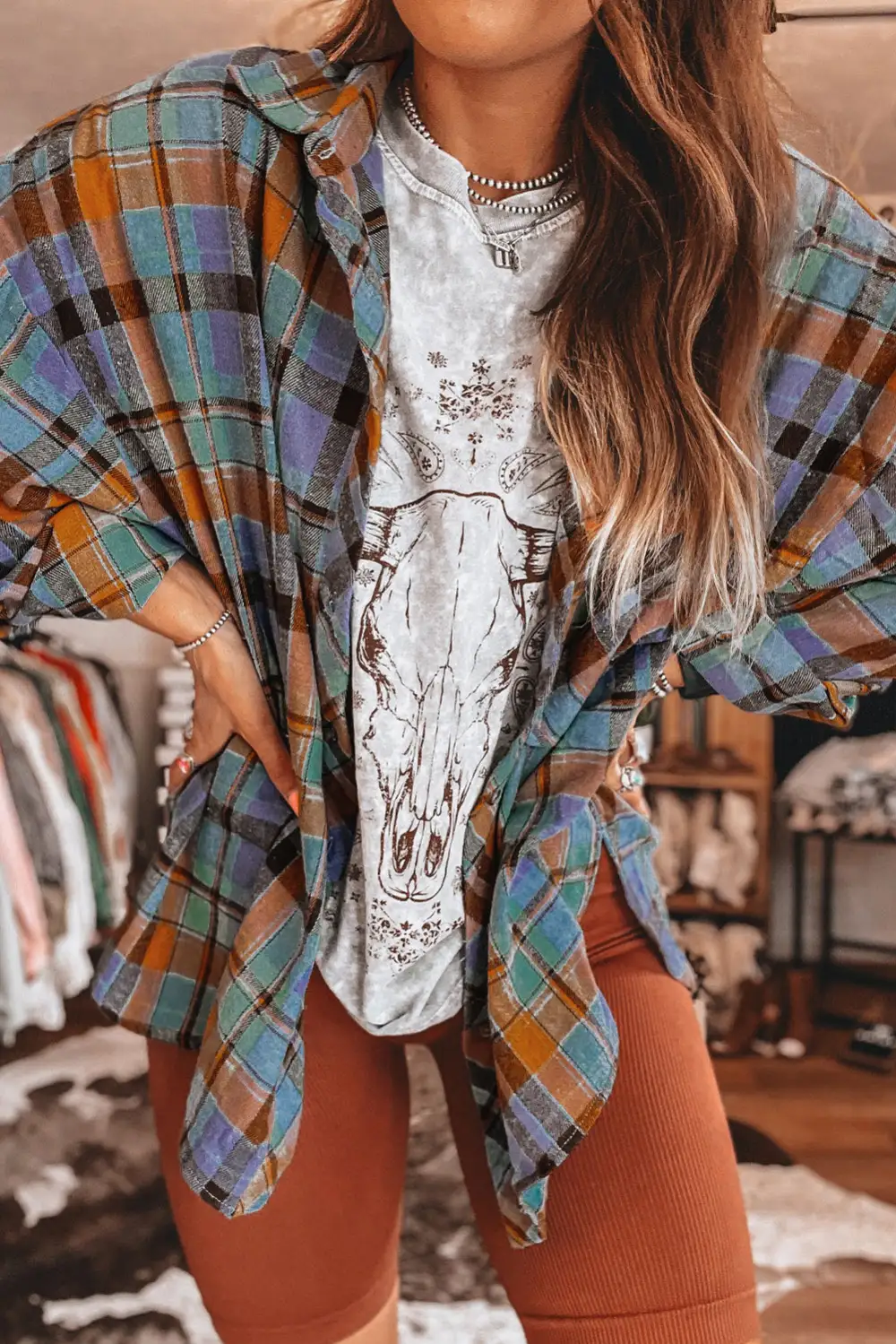 Plaid Casual Shirt