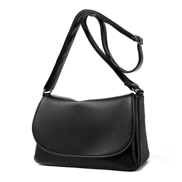 Shoulder Bag Large Capacity Soft Leather Crossbody Bag