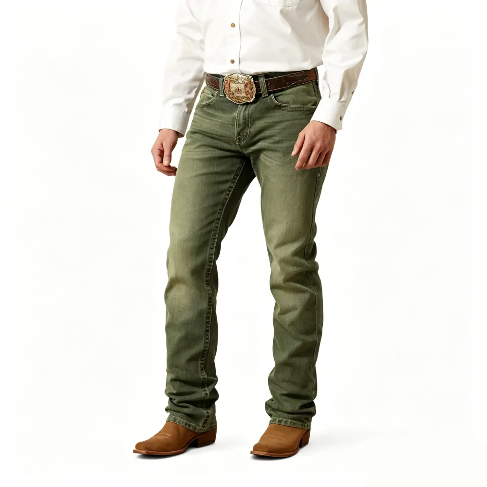 🔥 Men's Stretch Boot Cut Relaxed Jeans | High Stretch Denim Fabric, Comfortable Mobility Without Restriction All Day Long