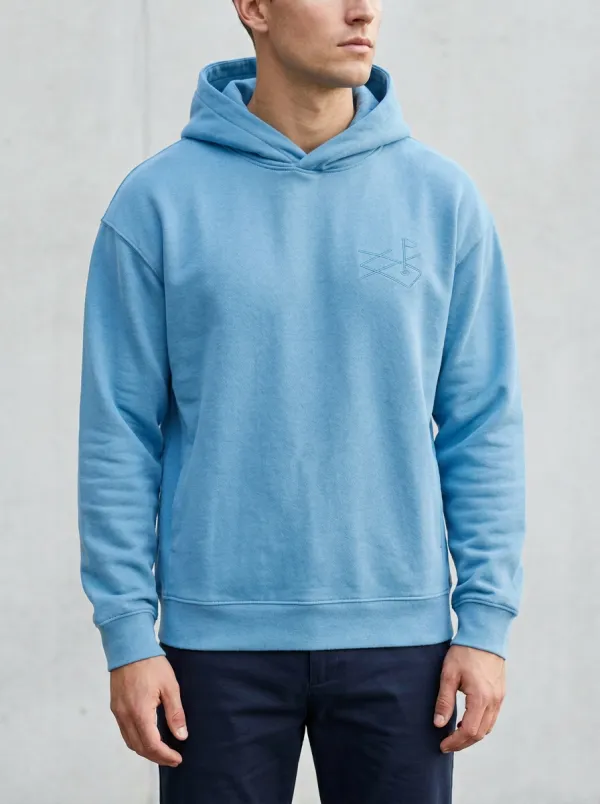 Clubhouse Flag-Motif Golf Casual Hoodie