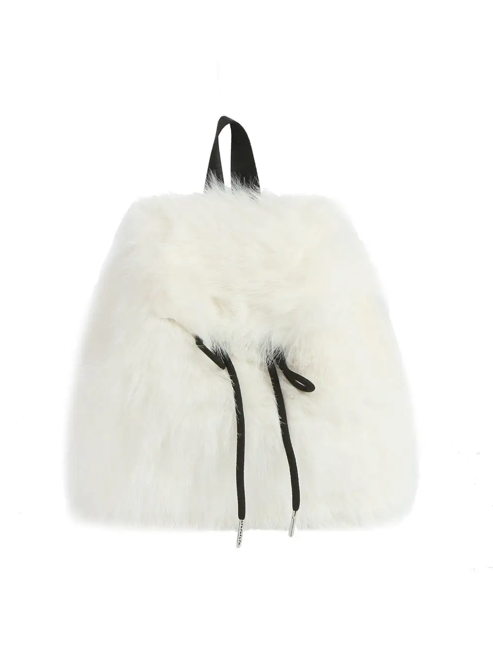 Plush Drawstring Casual Backpack