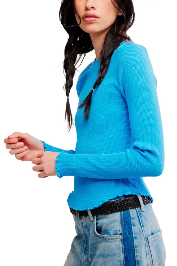 Raglan Sleeve Long Sleeve Relaxed Fitted Tee