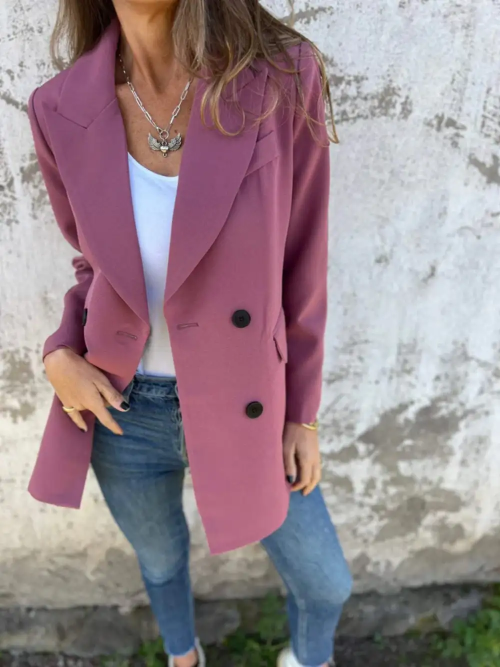 Refined Refined Long-Sleeve Blazer
