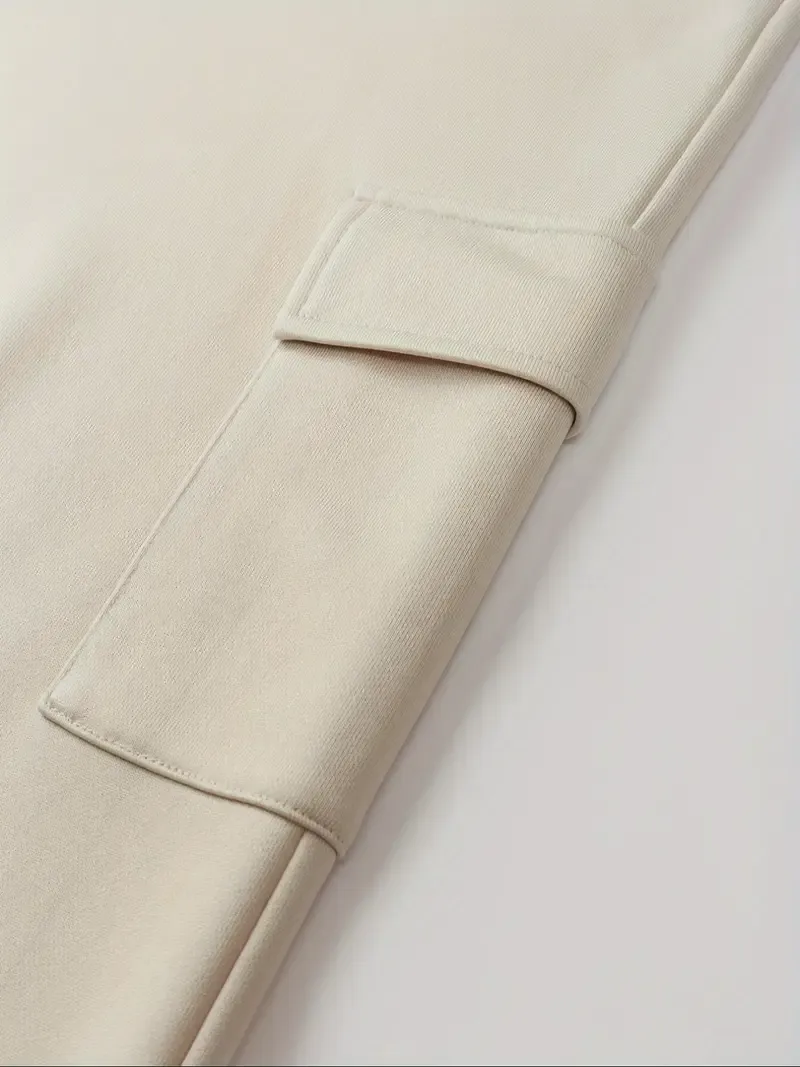 (3-SETS)Women'S Casual  Print Short Sleeve Round Neck TightJumpsuit And Waist Tie Wide Leg Pants With Pockets Set