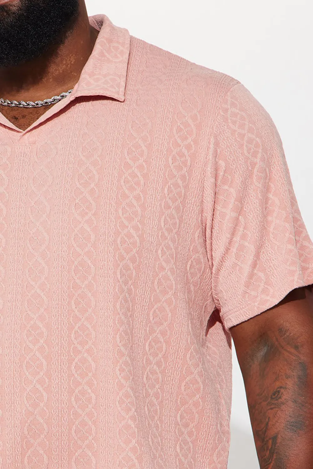 Solid Color Short Sleeve Polo
