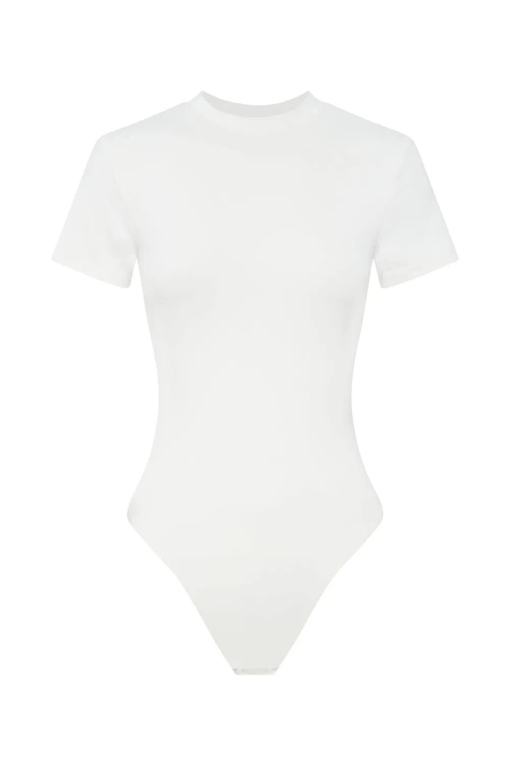 Crew Neck Short Sleeve Bodysuit
