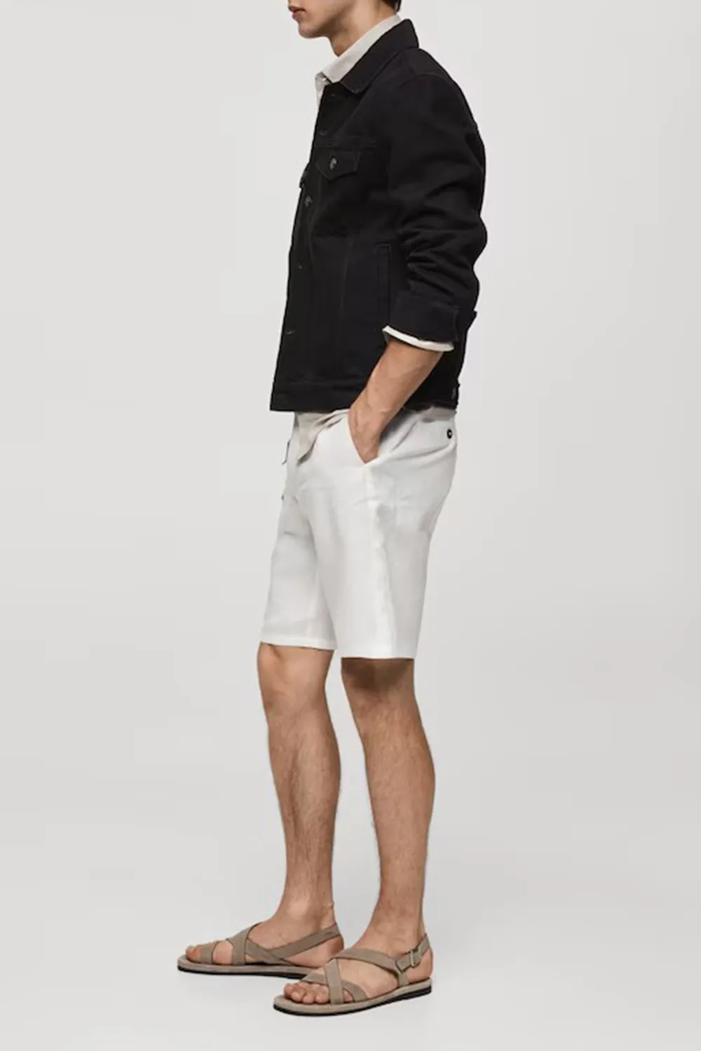 Pocketed Denim Jacket