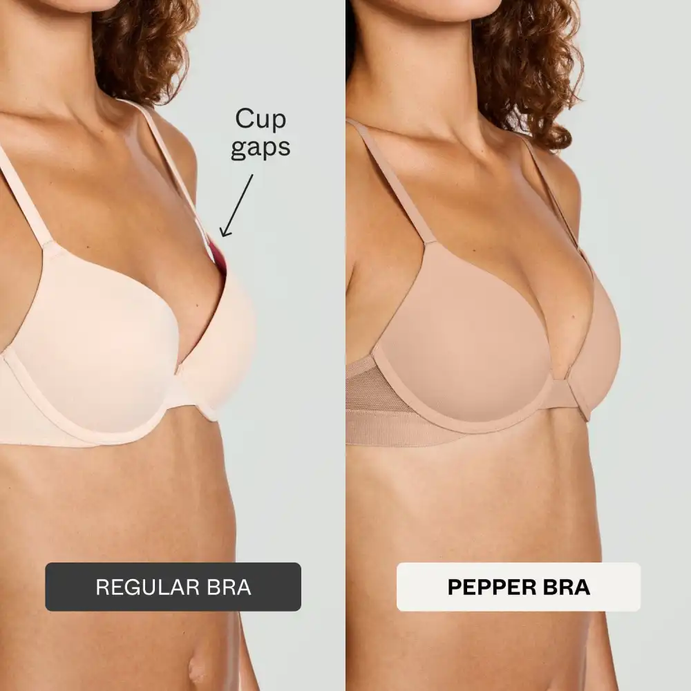 All Over Lace Lift Up Bra Ecru