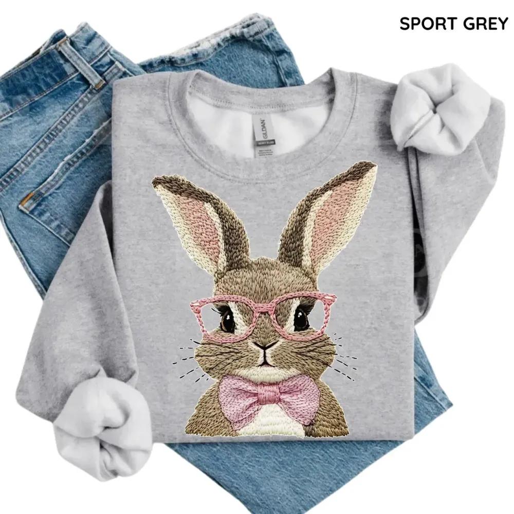 Retro Easter Bunny Sweatshirt