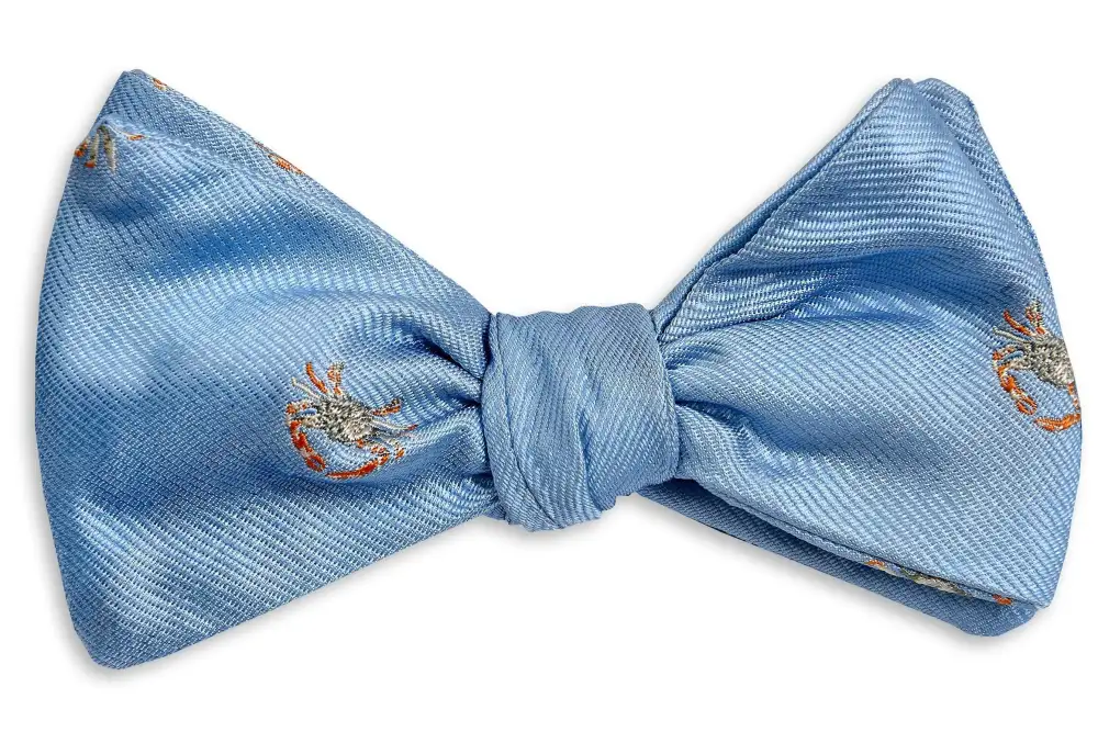 Crisp Statement Silk Bow Tie