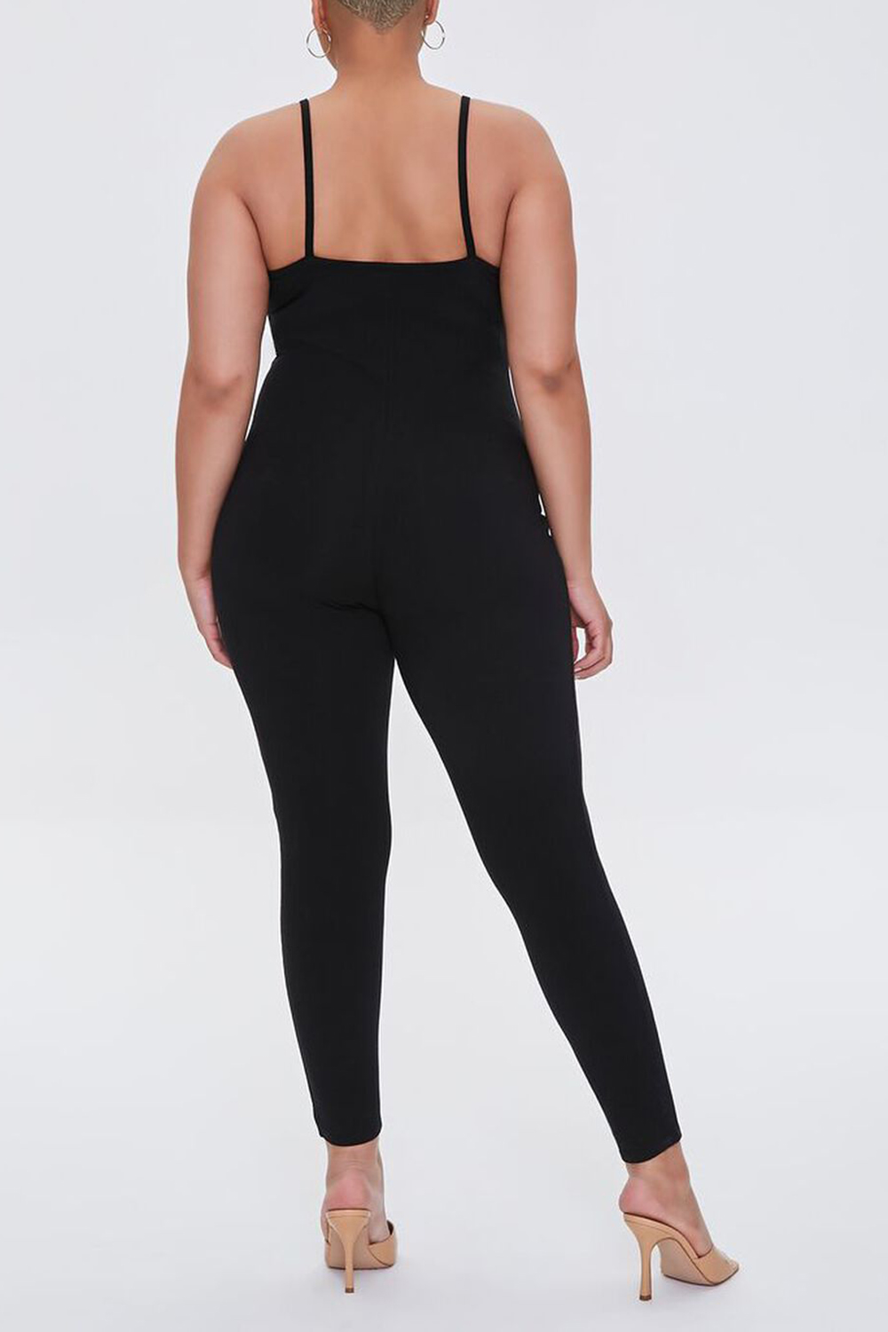 Plus Size Fitted Cami Jumpsuit
