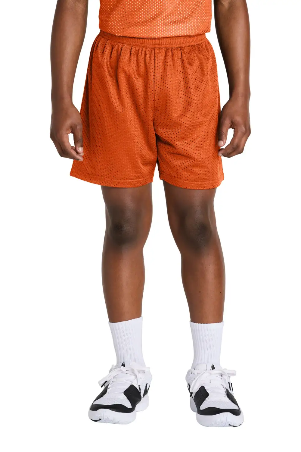 Youth Open-Mesh Athletic Shorts