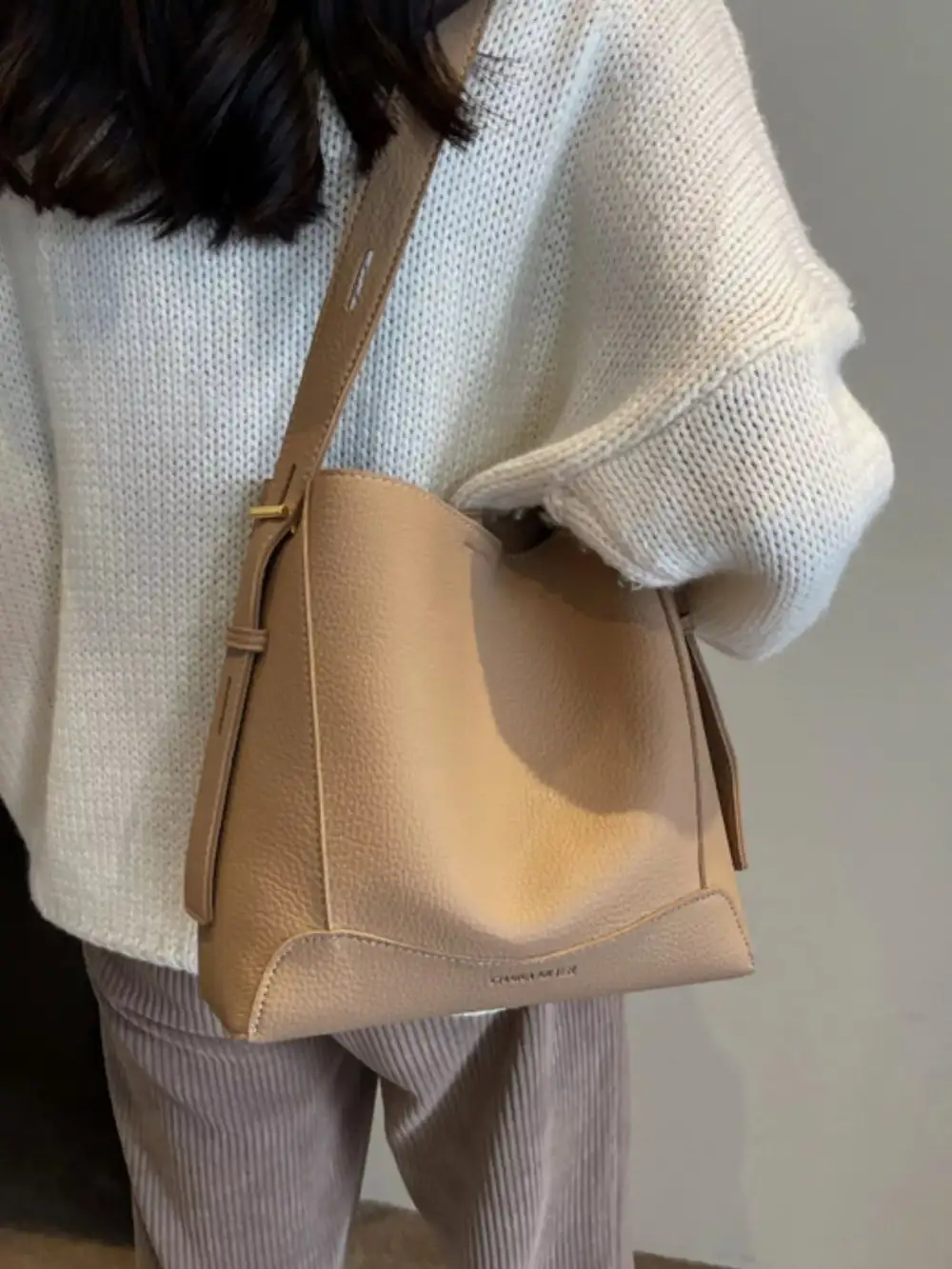Leather Adjustable Crossbody Bag